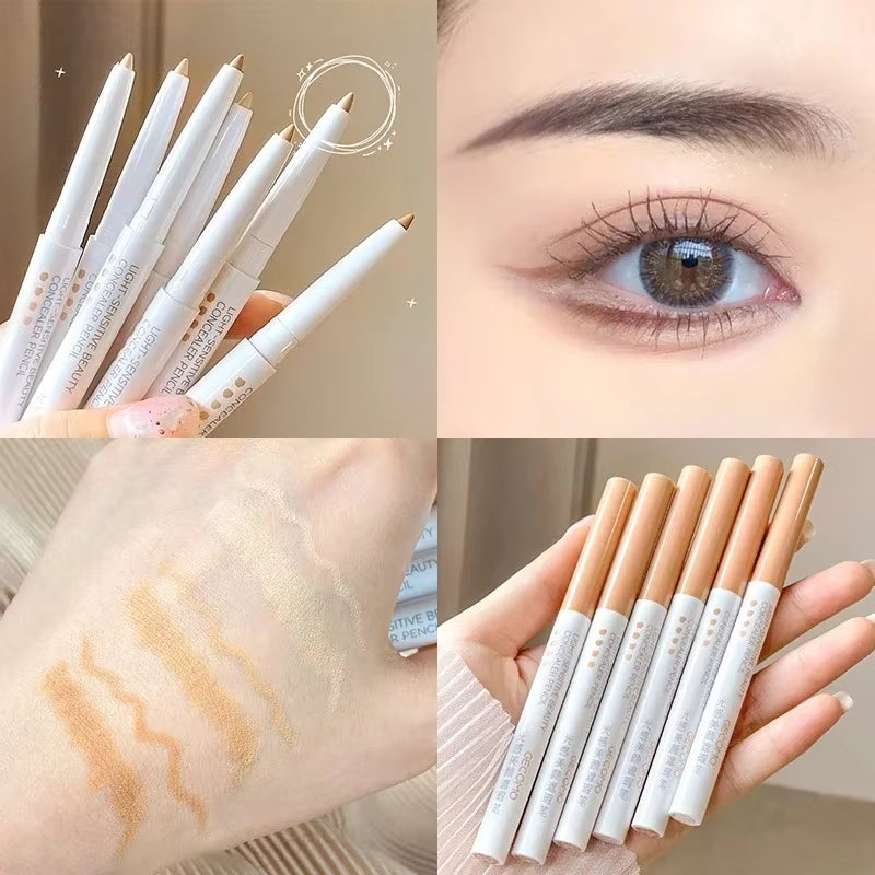 SilkCover™ Full Cover Concealer Stick – Waterproof Spot & Blemish Corrector for Flawless Face, Brows & Lips