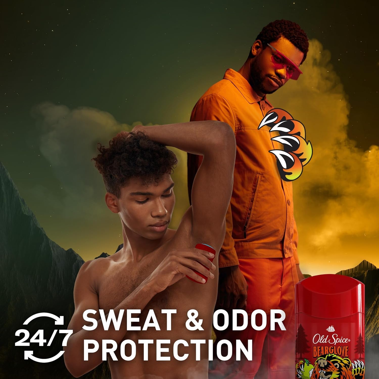 Anti-Perspirant Deodorant for Men, Bearglove Scent, 2.6 Oz